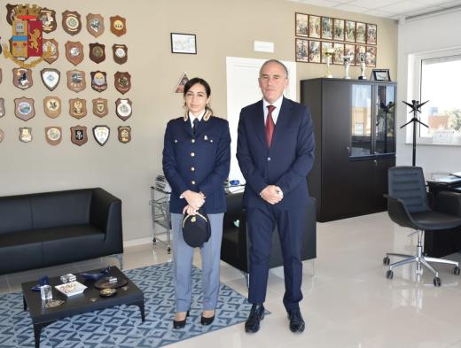 Polizia di Stato - Assegnato alla Questura Barletta Andria Trani un nuovo Funzionario.
