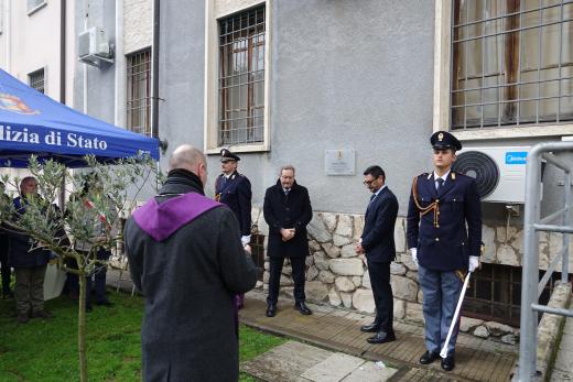 MASSA: la Polizia di Stato ricorda Giovanni Palatucci Questore reggente di Fiume morto a Dachau il 10 febbraio 1945.