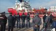 La Polizia di Stato impegnata nello sbarco di 113 persone dalla Ocean Viking
