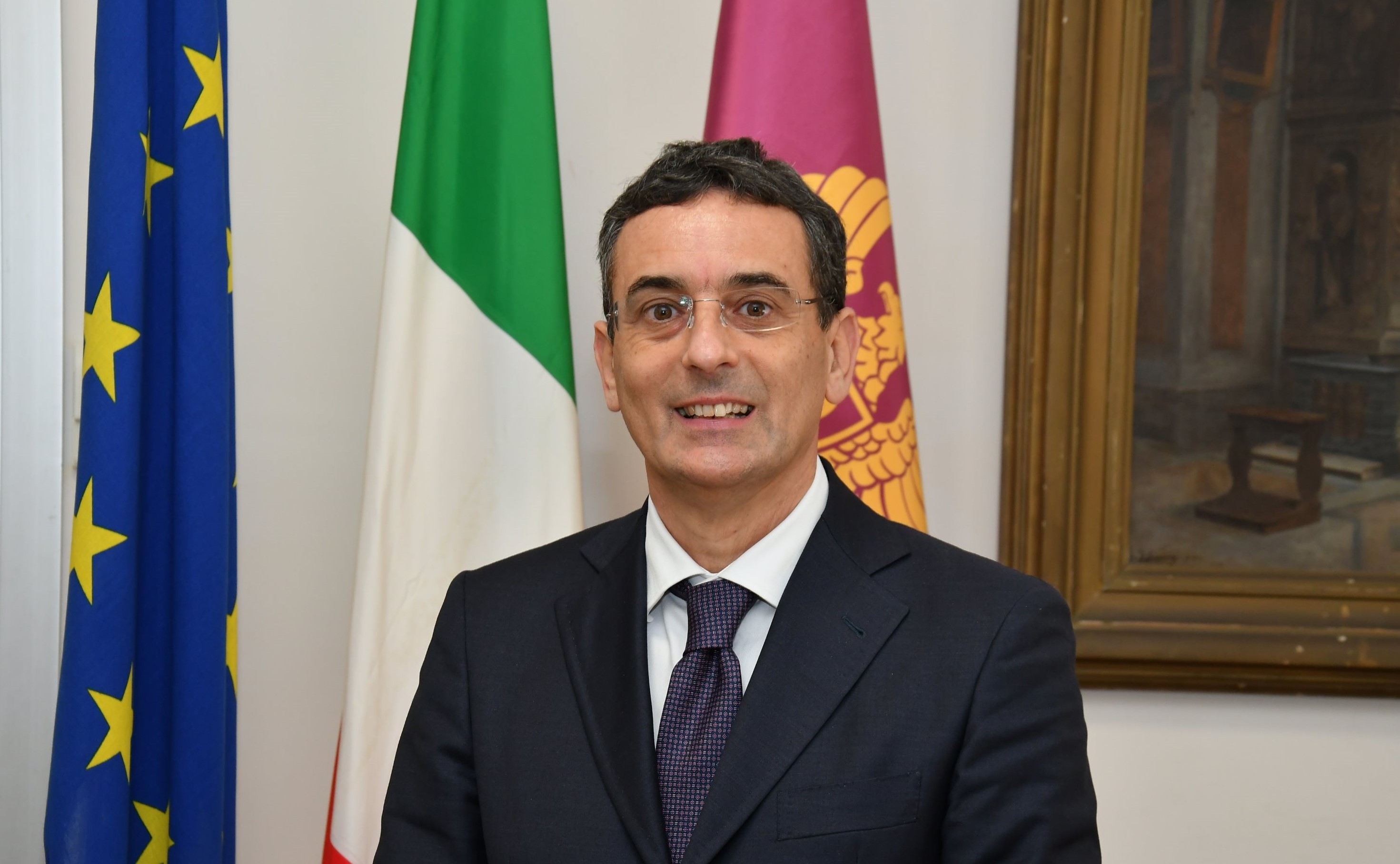 Il Questore della Provincia di Ascoli Piceno Modeo dott. Vincenzo Massimo
