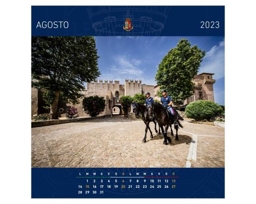 Calendario della Polizia di Stato 2023: 12 mesi di immagini in giro per l’Italia