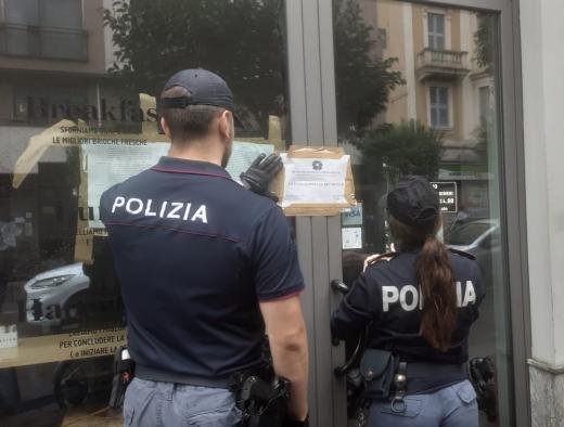 QUESTORE DISPONE CHIUSURA PER GG. 20 DEL BAR DA MATTEO DI MONZA PER LITI TRA AVVENTORI E GRAVI MOTIVI DI SICUREZZA PUBBLICA.