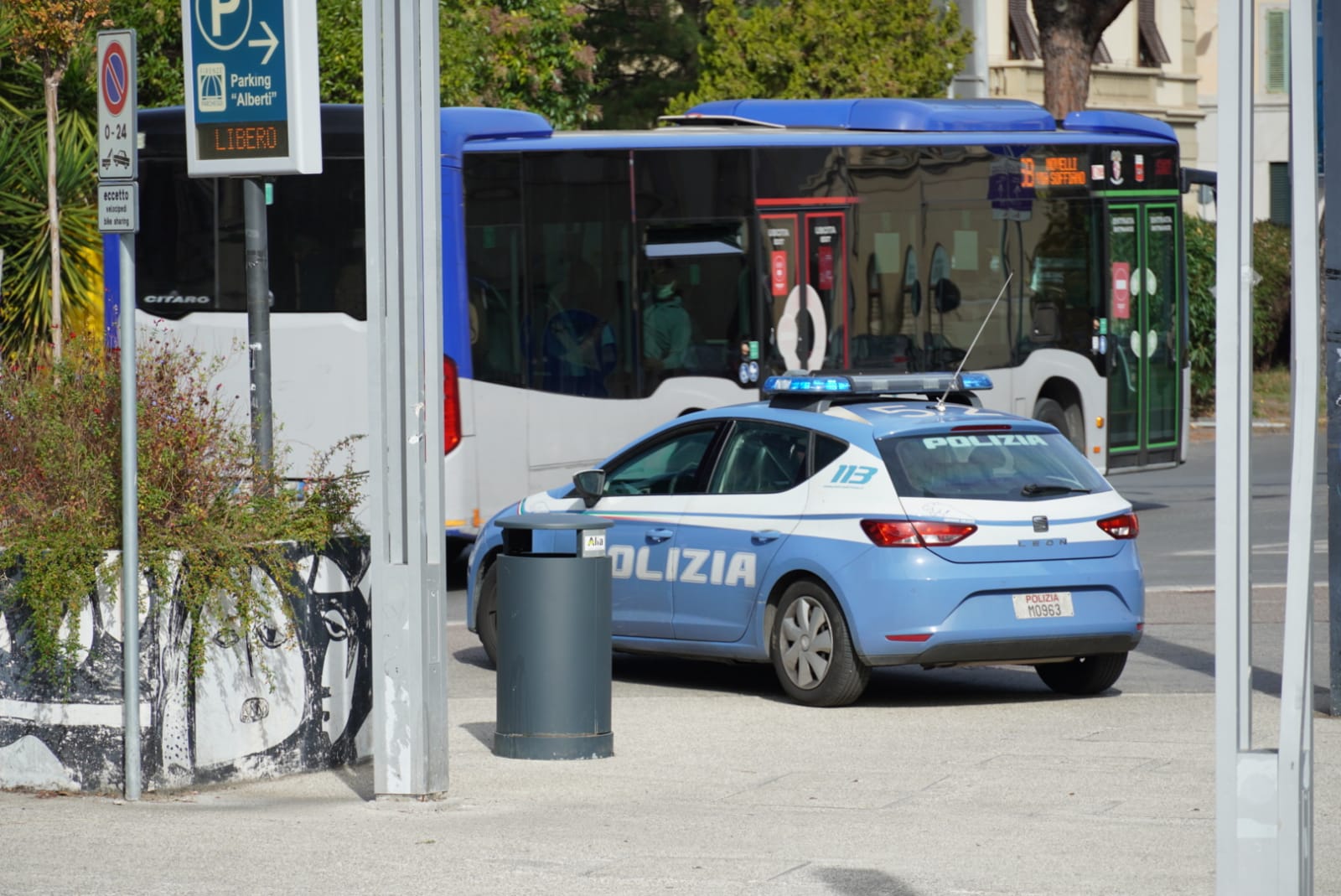 Polizia di Stato Firenze Autobus