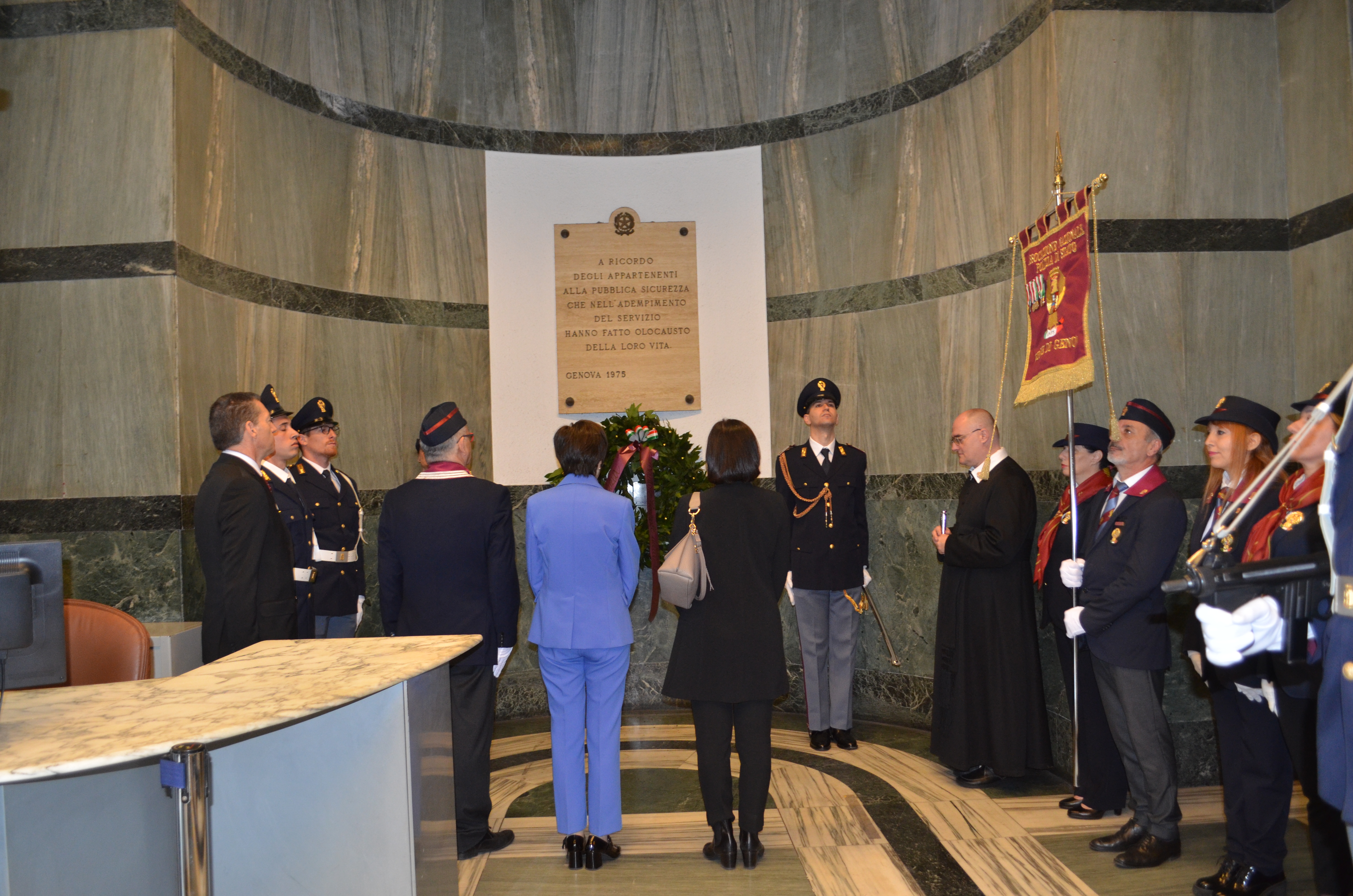 172 anniversario Fondazione Polizia Genova