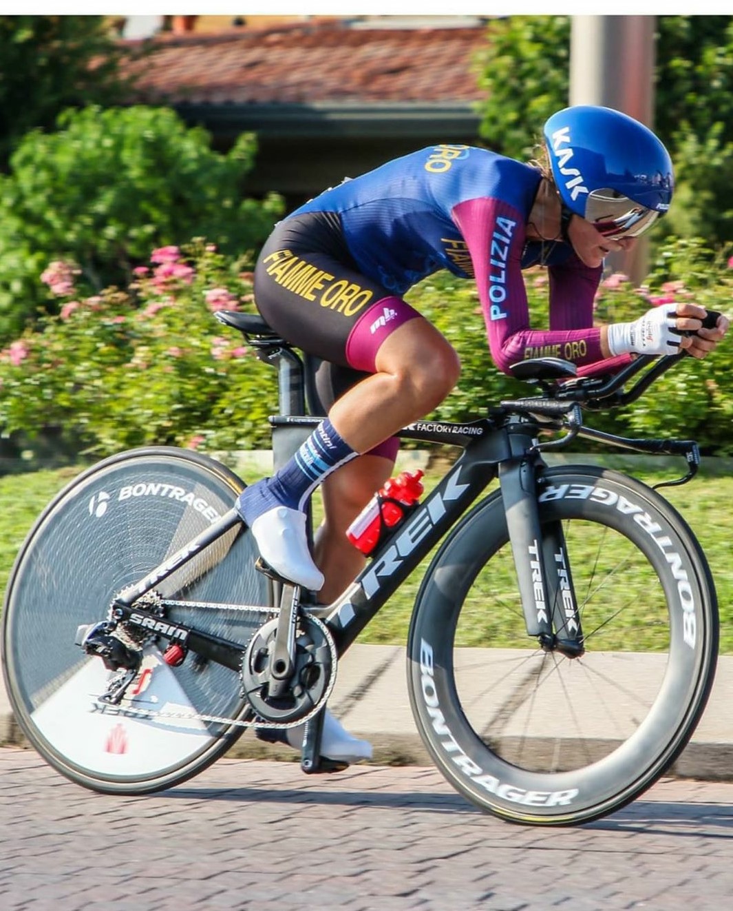 L’olimpionica Elisa Longoborghini, atleta delle Fiamme Oro della Polizia di Stato vince la Parigi – Roubaix