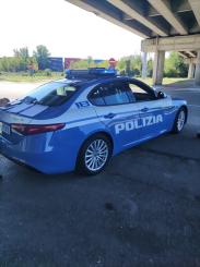 Le nuove volanti della Polizia di Stato - Alfa Romeo Giulia - Assegnata anche alla Squadra Volante della Questura di Piacenza.