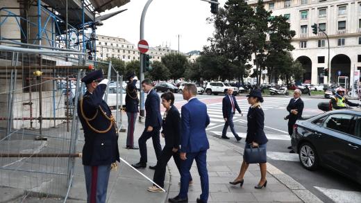 Il Capo della Polizia in visita a Genova