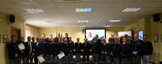 Il Questore di Potenza consegna i riconoscimenti premiali al personale della Polizia di Stato