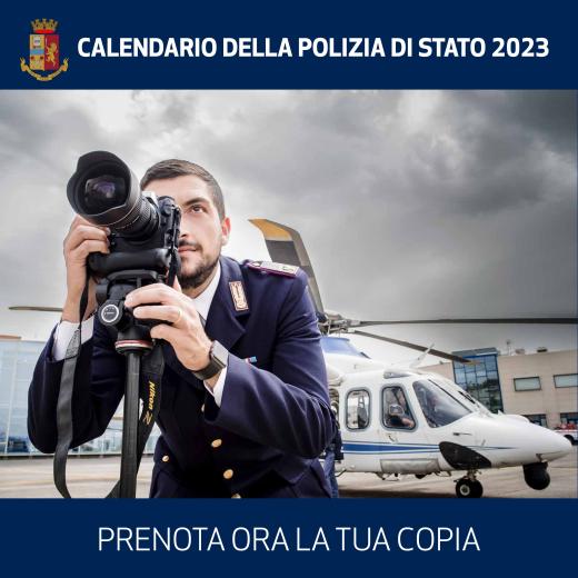 Milano, prenota il calendario 2023 della Polizia di Stato