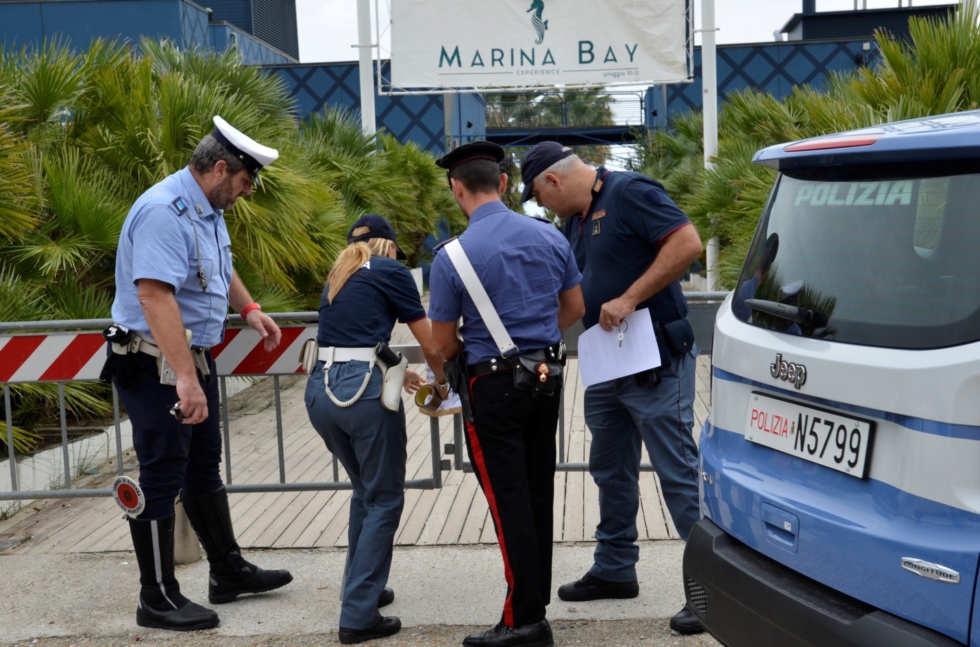 Polizia:sospesa la licenza del “Marina Bay” di Marina di Ravenna