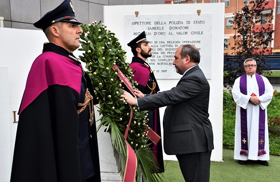 La questura di Rovigo ricorda i caduti della Polizia di Stato nel giorno della commemorazione dei defunti
