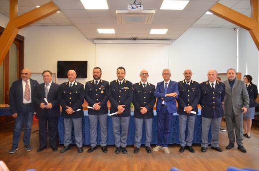 GIORNATA DI PREMIAZIONI ALLA QUESTURA DI SALERNO