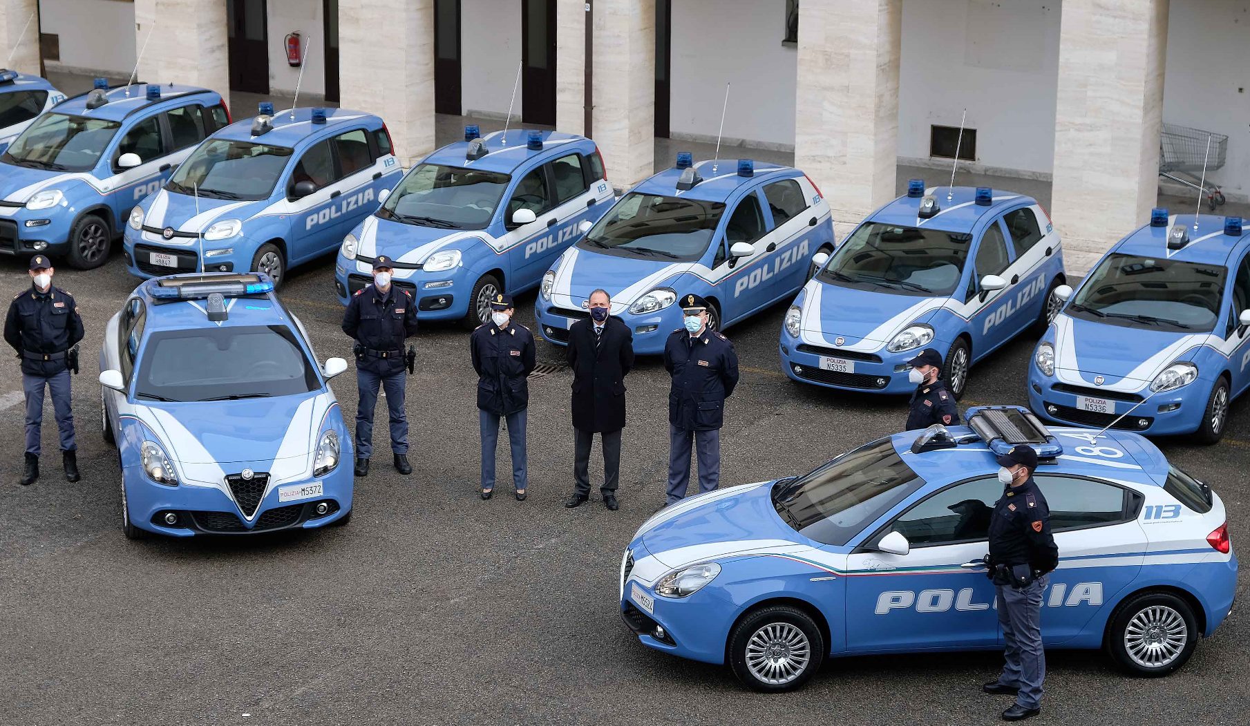 Nuove Alfa Romeo Giulietta per la Squadra Volante della Questura di Arezzo