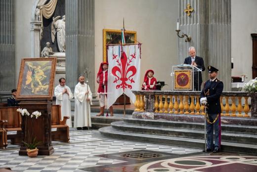 La Polizia di Stato fiorentina celebra il suo Santo Patrono San Michele Arcangelo