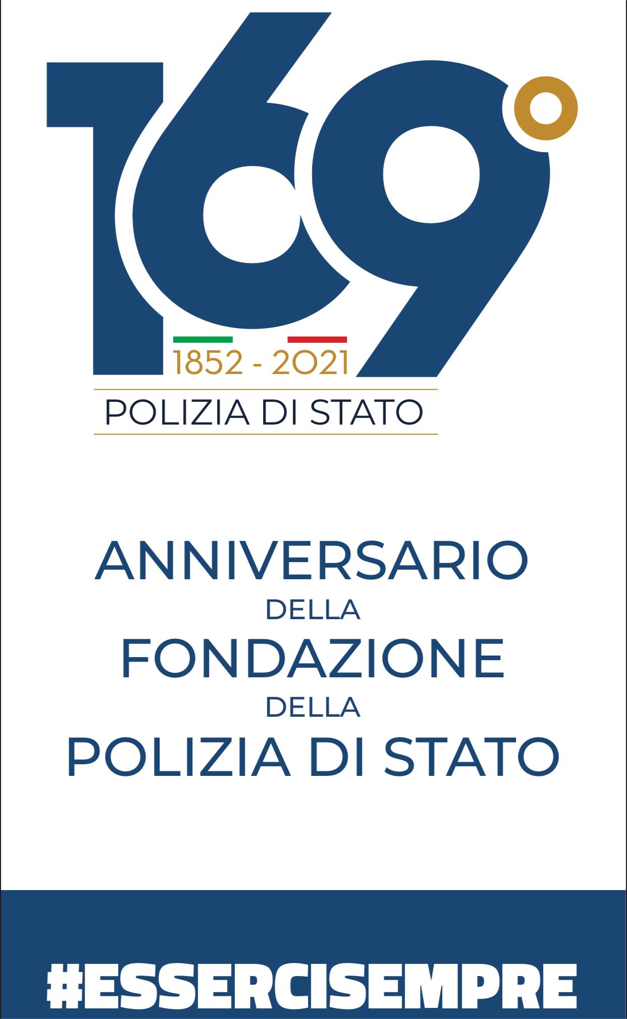 169 Anniversario della fondazione della Polizia di Stato