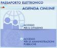 Passaporto elettronico - Agenda online