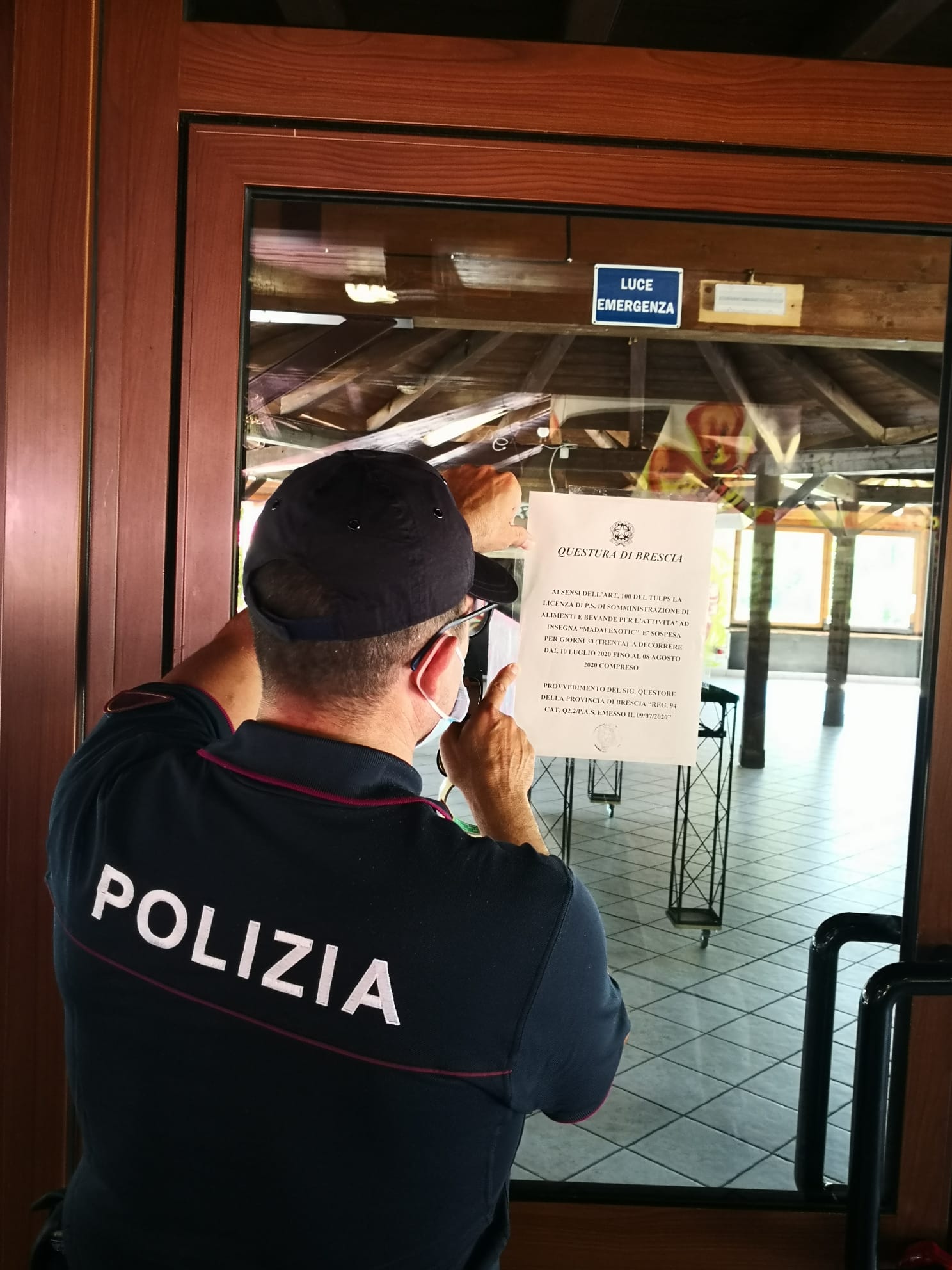 Polizia di Stato: “Madai Exotic” di Desenzano, sospesa la licenza per 30 giorni