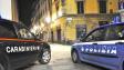 Auto dei carabinieri e della polizia