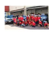 La polizia stradale di Parma incontra i ragazzi del centro estivo Astramblam