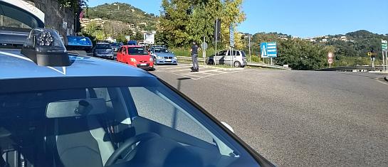 Posti di controllo della Polizia a Salerno