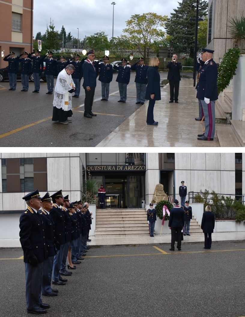 La Polizia di Stato ricorda i propri Caduti Questura di Arezzo