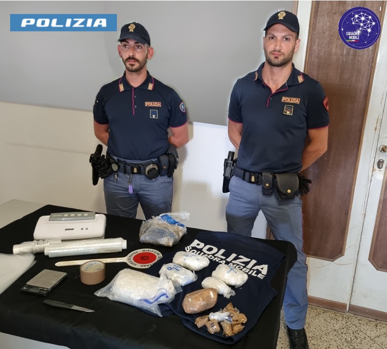 31.05.2024 Questura Pisa squadra mobile arresta albanese Castelfranco di sotto