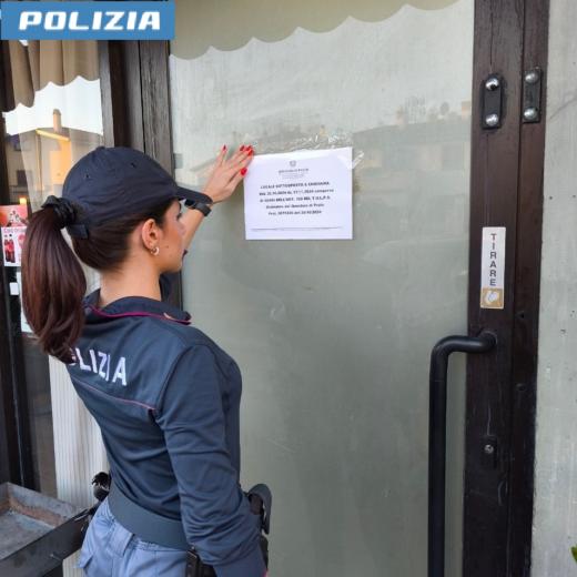 PRATO – POLIZIA DI STATO – ATTIVITA’ DI PREVENZIONE  - PROVVEDIMENTI AMMINISTRATIVI A TUTELA DELLA SICUREZZA PUBBLICA.