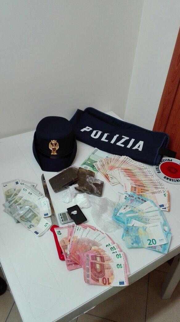 Cassino - Contrasto allo spaccio degli stupefacenti: 4 arresti della Polizia di Stato