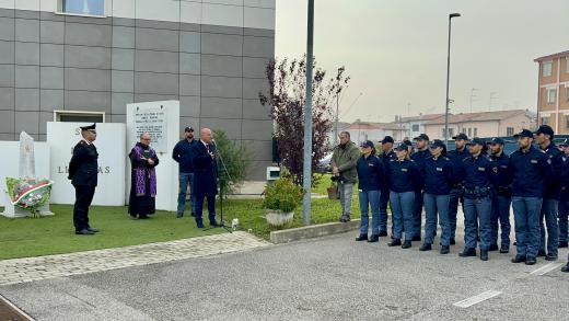 Cerimonia di commemorazione presso la Questura di Rovigo di Amar Kudin