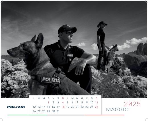 La Polizia di Stato presenta il calendario 2025