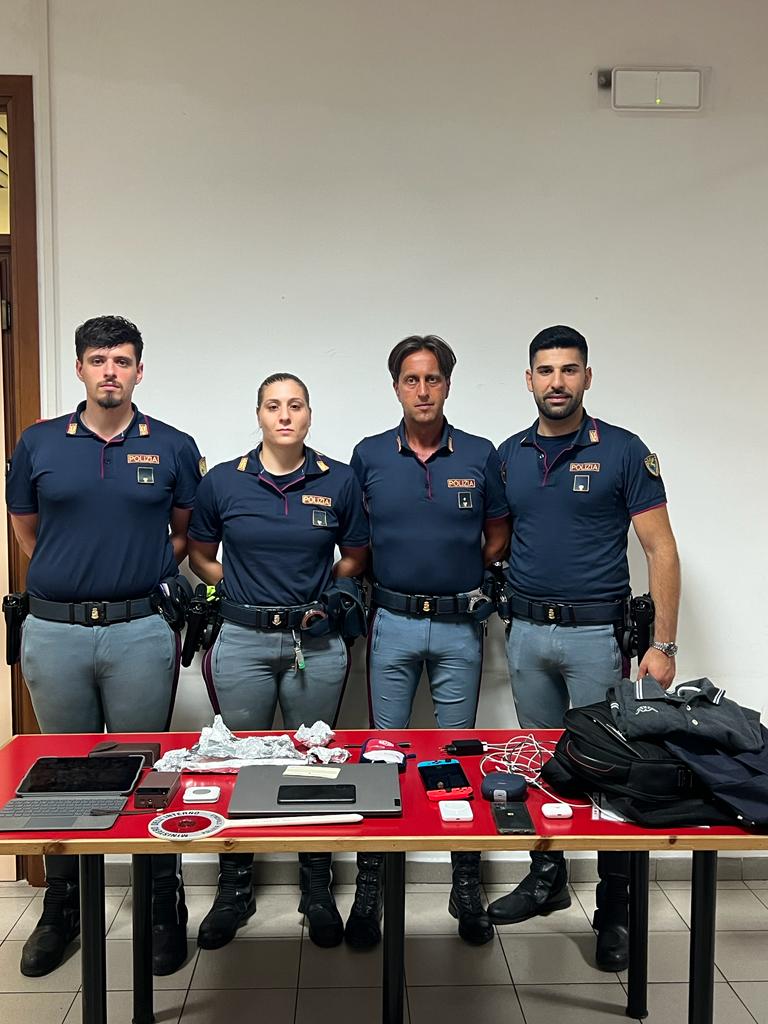 Quattro criminali arrestati in A1 dalla Polizia di Stato