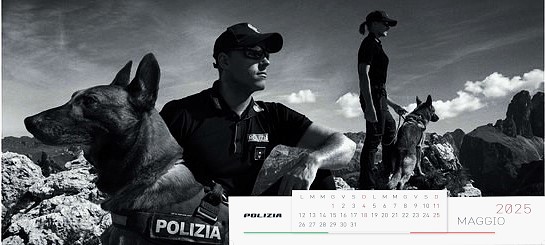 La Polizia di Stato presenta il Calendario 2025