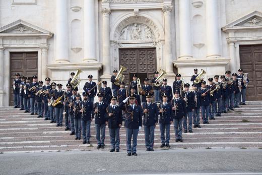 La fanfara della Polizia di Stato in concerto a Monte Romano in memoria dell’Assistente Capo Giovanni Viola