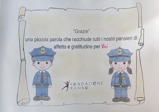 La Polizia di Stato incontra i bambini della scuola dell’Infanzia “Fondazione Kambo” di Frosinone.