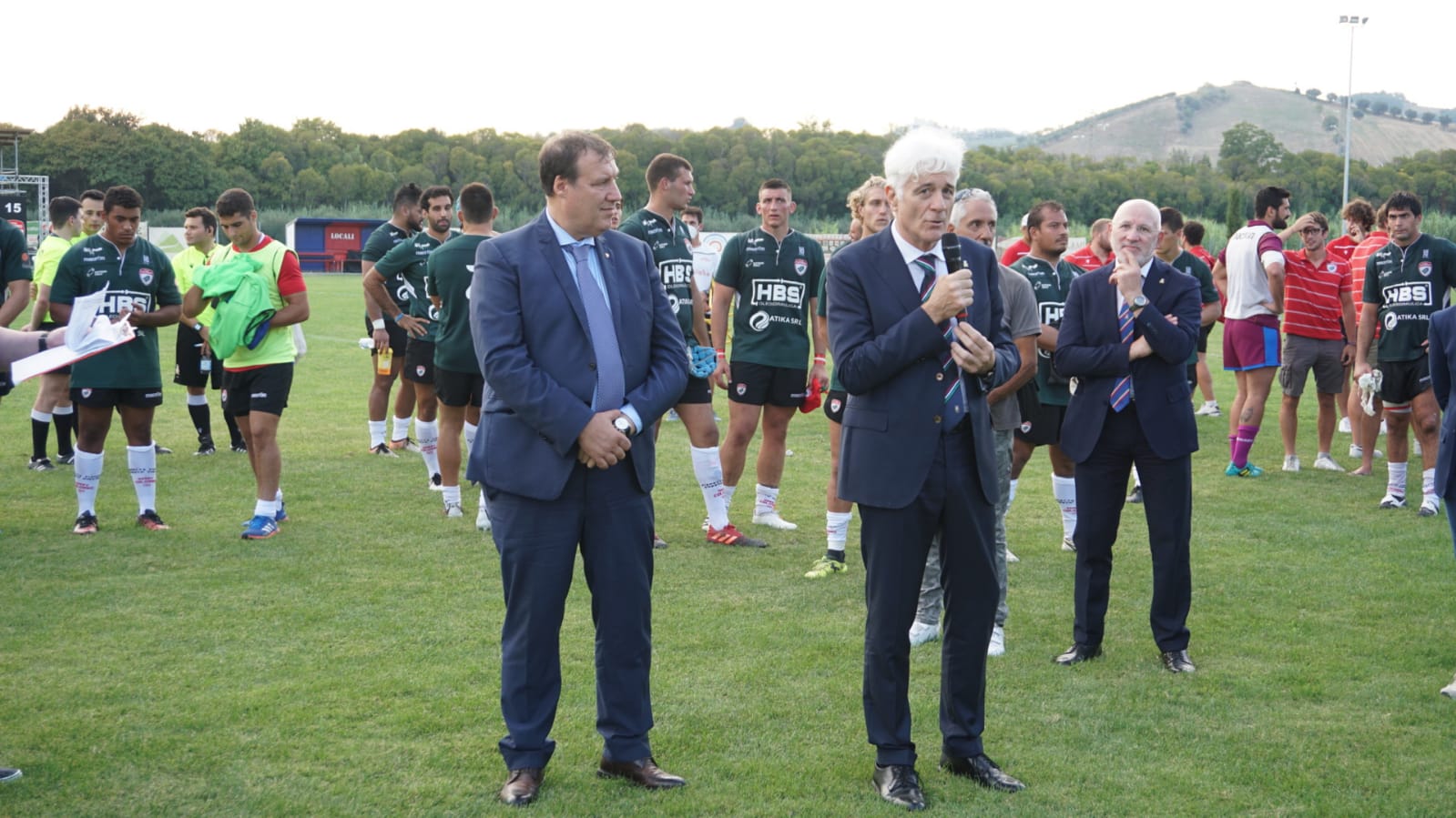 Incontro di rugby Fiamme Oro-Colorno a S. Benedetto del Tronto 11-9-2021