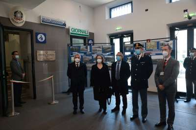 Polizia di Stato. Cerimonia di inaugurazione dei nuovi Uffici del Posto Polizia Ferroviaria di Pordenone