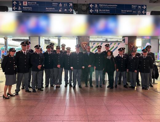 Inaugurazione uffici Polizia Ferroviaria di Milano Cadorna