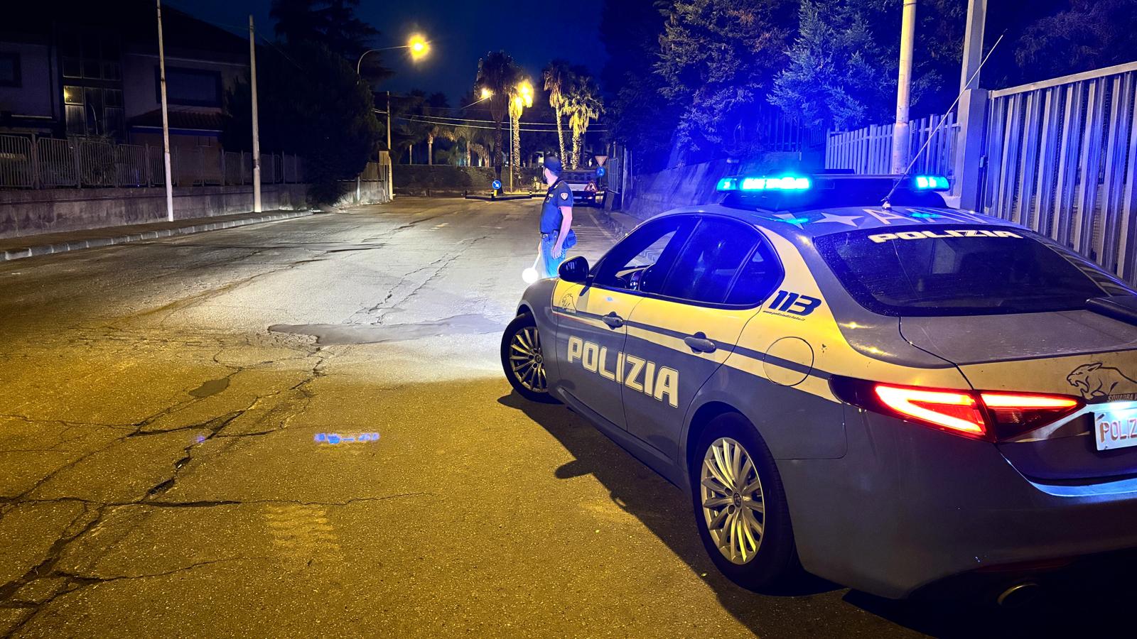 CONTINUANO I CONTROLLI STRAORDINARI DEL TERRITORIO DELLA POLIZIA DI STATO NEL TERRITORIO ACESE