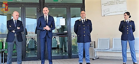 Viareggio - I due nuovi funzionari in servizio al Commissariato di P.S.