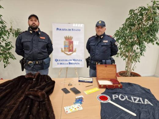 Questura di Monza e della Brianza: la Polizia di Stato sequestra a badante infedele denaro e gioielli per oltre 130.000 euro sottratti ad 80enne