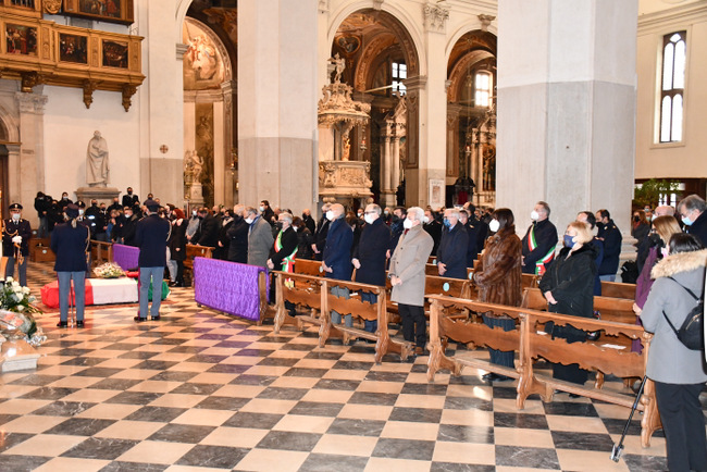 Funerali solenni nella Cattedrale di Udine dell'Assistente Capo della Polizia di Stato Maurizio Tuscano