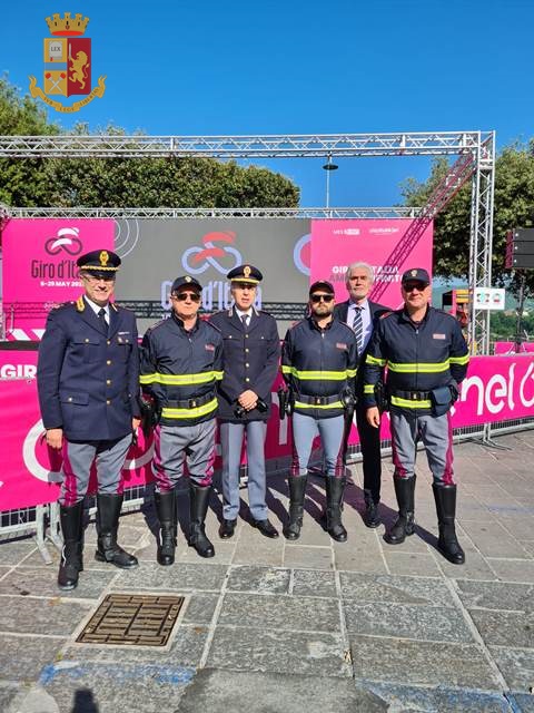 Polizia di Stato e Autostrade per l’Italia insieme al Giro.