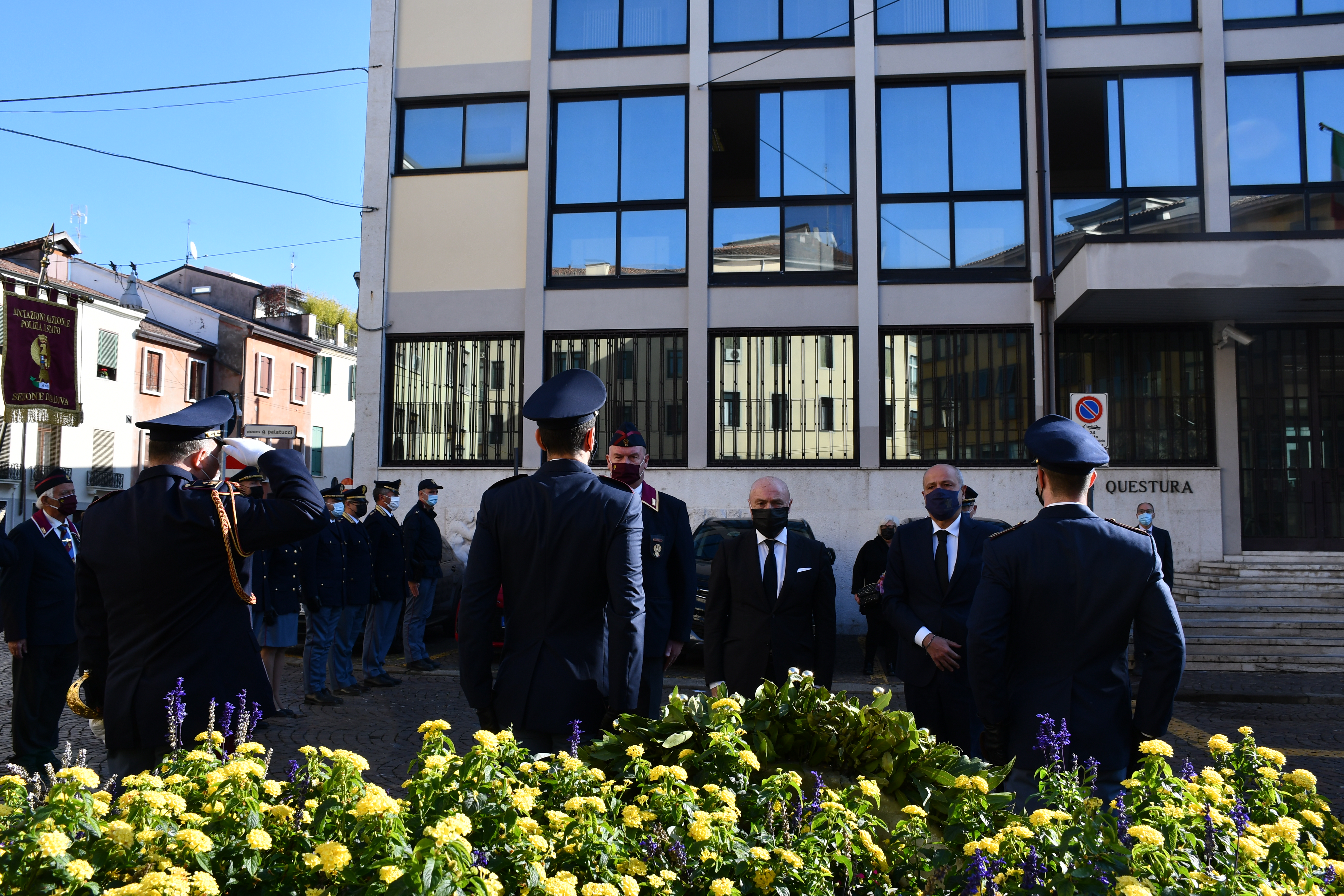 Padova Commemorazione dei caduti della Polizia di Stato