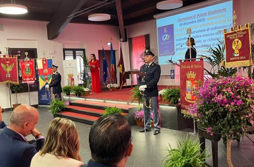 Caltanissetta, la Polizia di Stato oggi ha celebrato il 172° Anniversario della sua fondazione, nell’Auditorium del Seminario Vescovile.