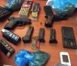 La Polizia di Stato smantella una “piazza di spaccio” e sequestra armi e munizioni