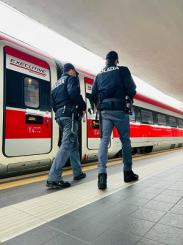 Operazione RAIL SAFE DAY della Polizia di Stato.  23 le principali stazioni ferroviarie presenziate.