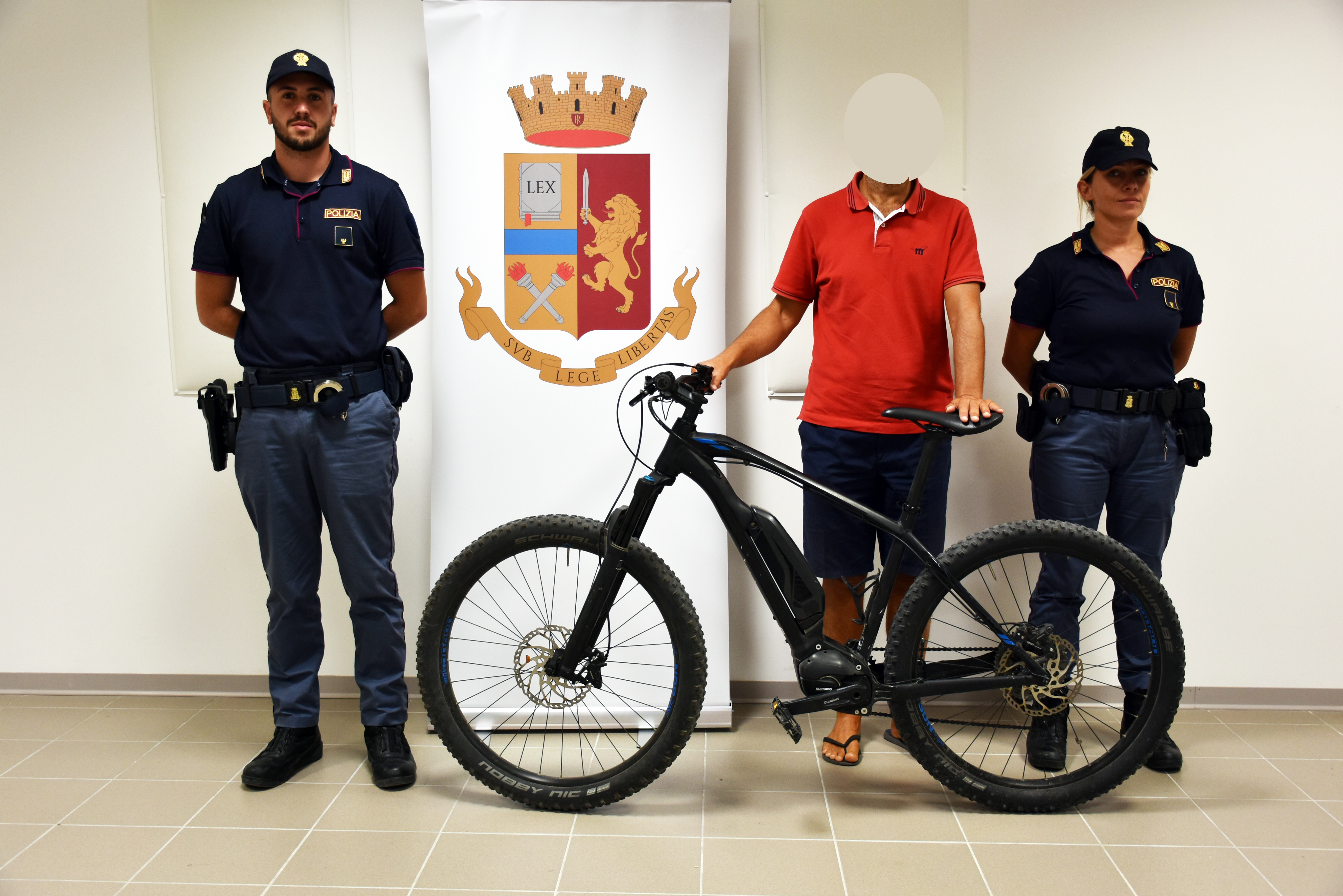 Riconsegna E-Bike rubata