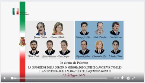 Palermo - Giornata in ricordo delle vittime delle stragi di Capaci e Via D'Amelio