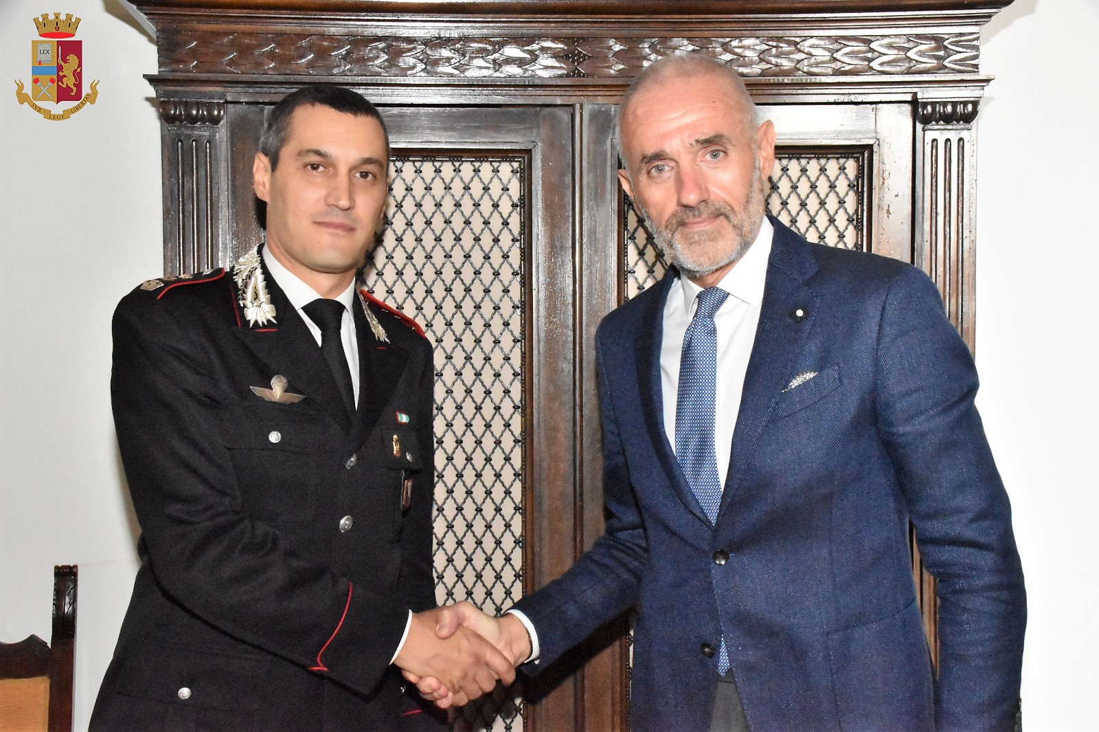 Lucca -  Il nuovo Comandante Provinciale dei Carabinieri Tenente Colonnello Ugo Blasi