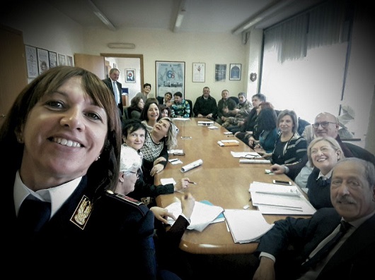 Polizia di Sttao - scuola tavolo tecnico